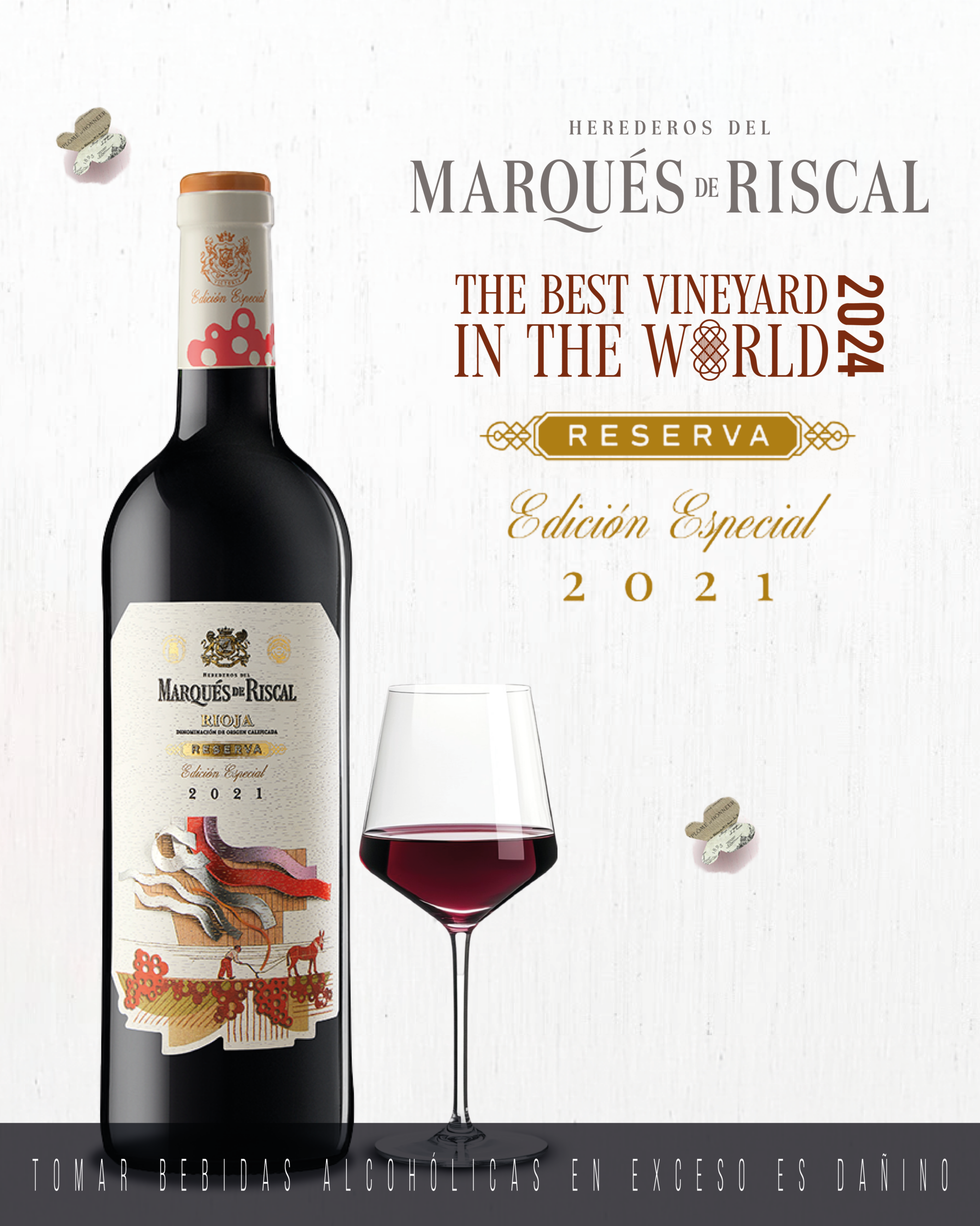 MARQUÉS DE RISCAL RESERVA EDICIÓN ESPECIAL RISK ALL 2021: UNA AÑADA HISTÓRICA NACIDA DEL MEJOR VIÑEDO DEL MUNDO