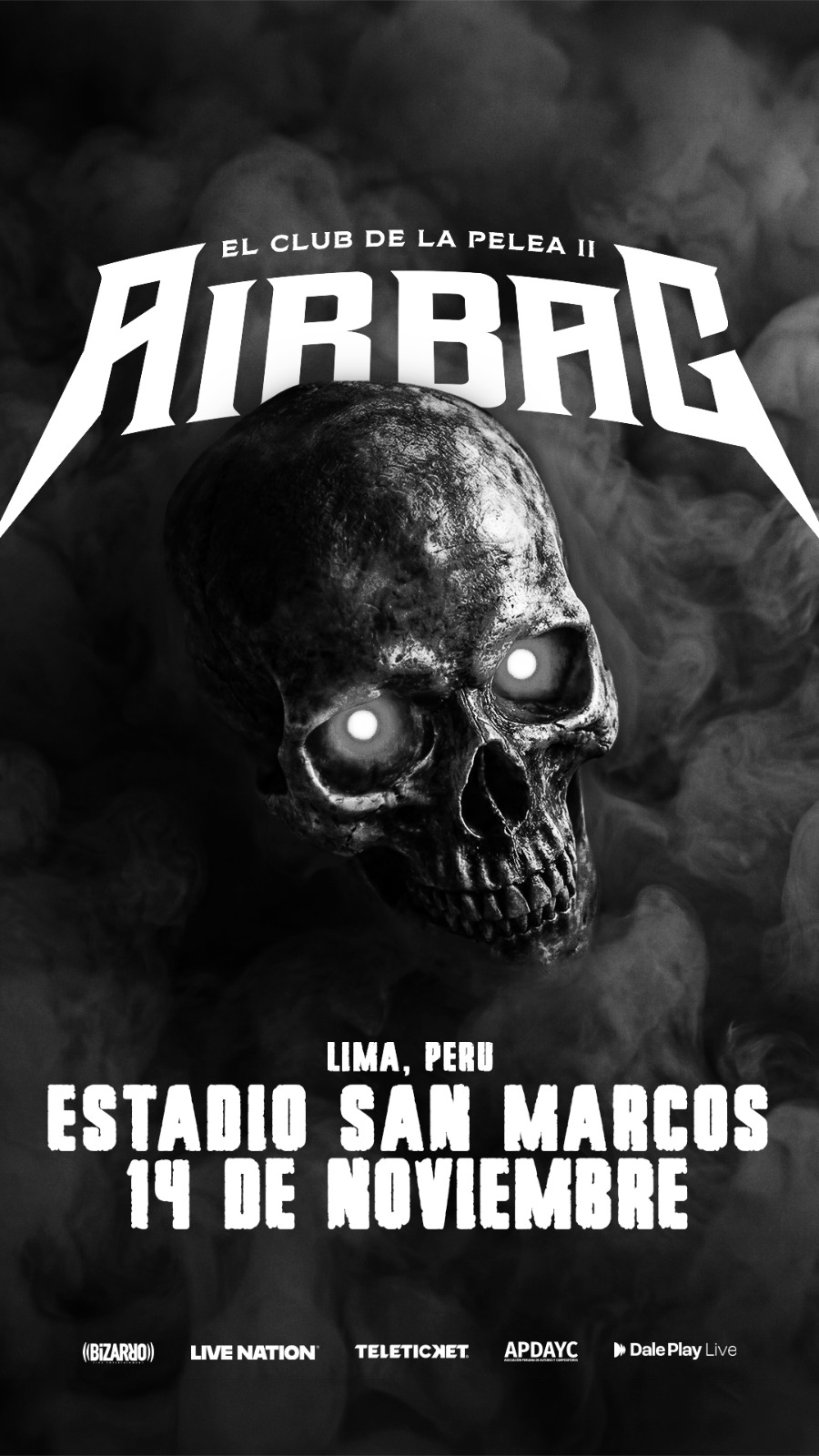 AIRBAG LLEGA A PERÚ EN EL MOMENTO MÁS GRANDE DE SU CARRERA PARA CONQUISTAR EL ESTADIO SAN MARCOS
