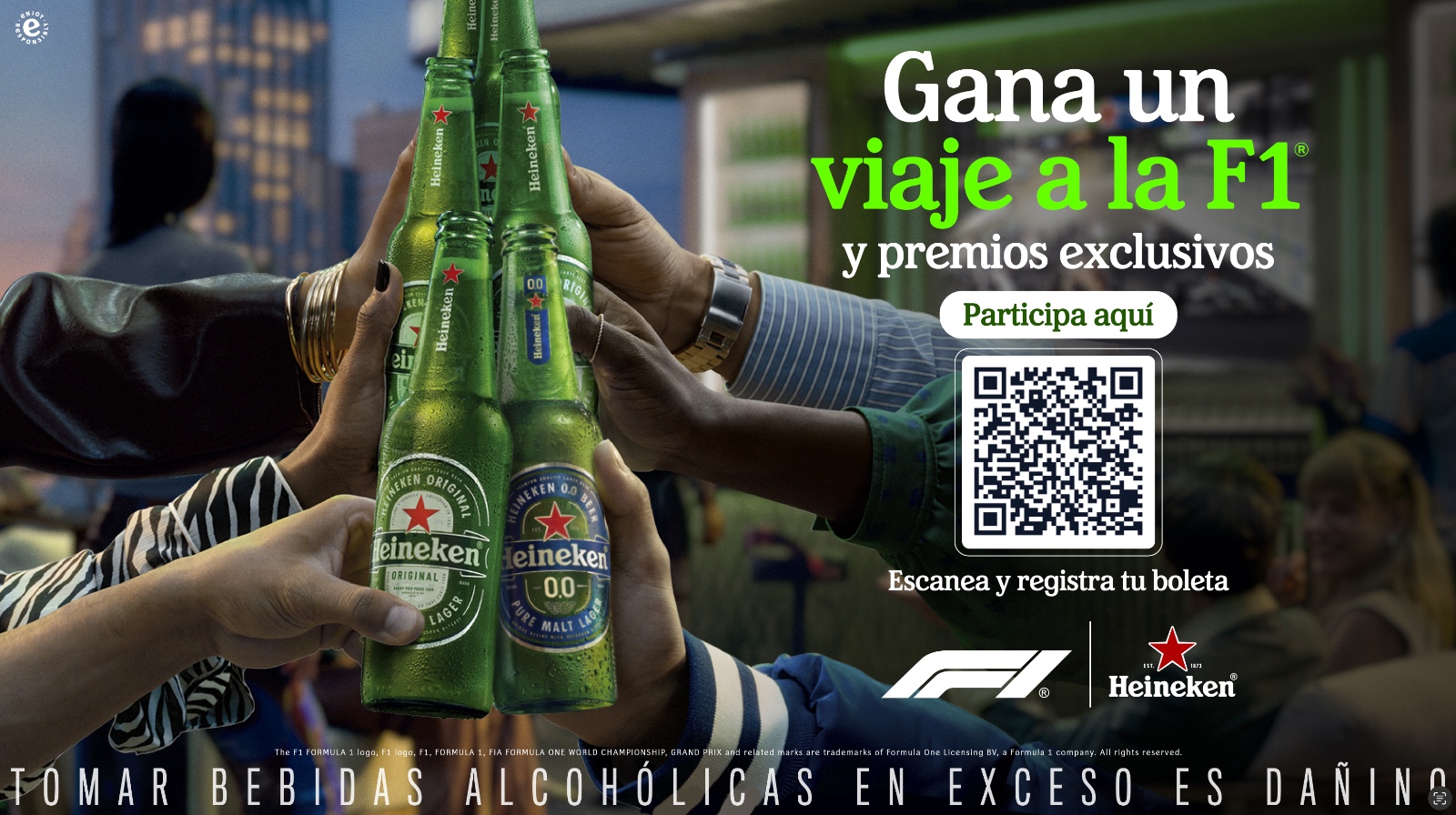 HEINEKEN ACERCA LA EXPERIENCIA DE LA FÓRMULA 1 A LOS PERUANOS